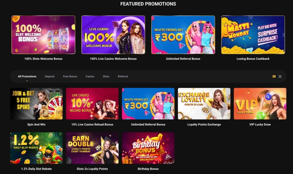 Khelo24Bet Casino Bonuses and Promotions