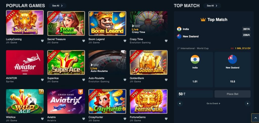 Rajabets Casino Games and Software Providers