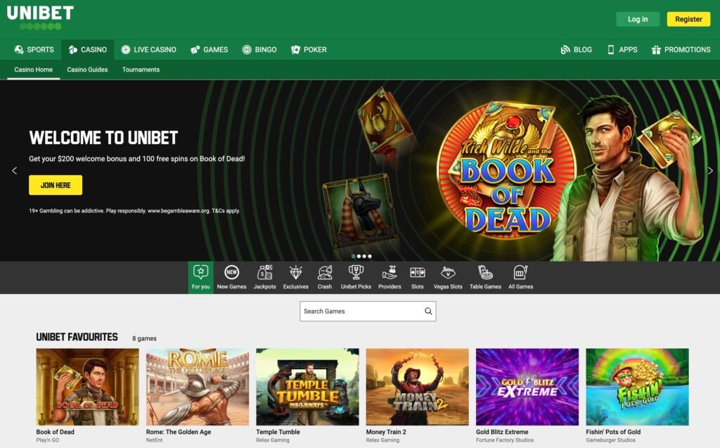 Overview of the Unibet Casino and its History