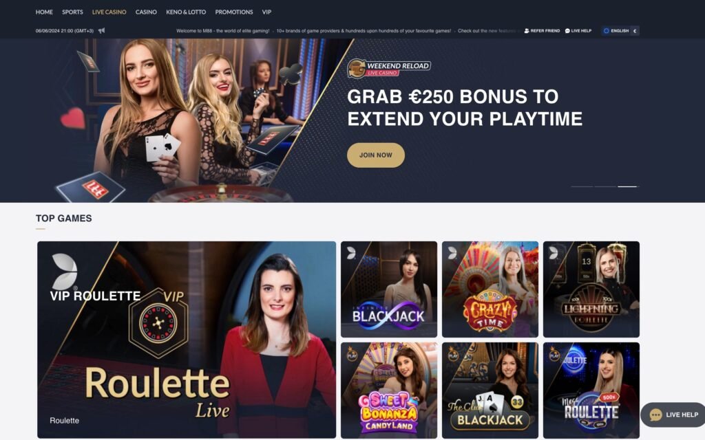 Overview of M88 Casino and its Reputation
