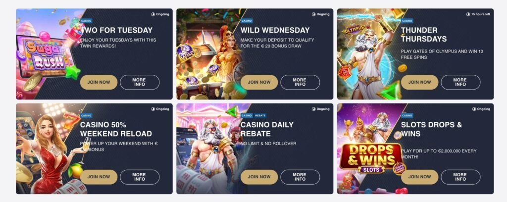 Bonuses and Promotions at M88 Casino