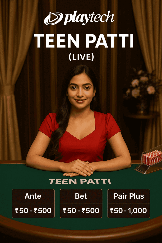 Playtech Teen Patti (Live)