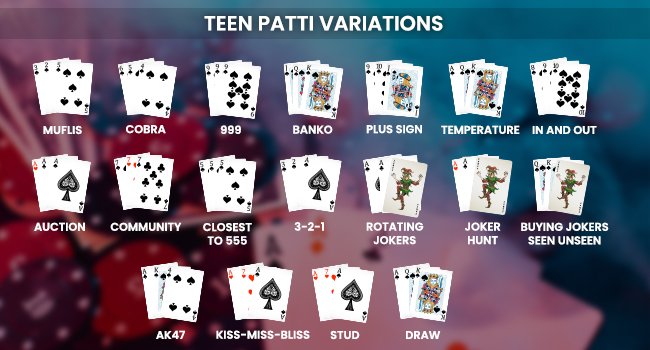 Teen Patti Variations Hub